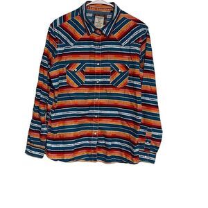 Panhandle Rough Stock Size Large (L) 100% Cotton Great Pattern